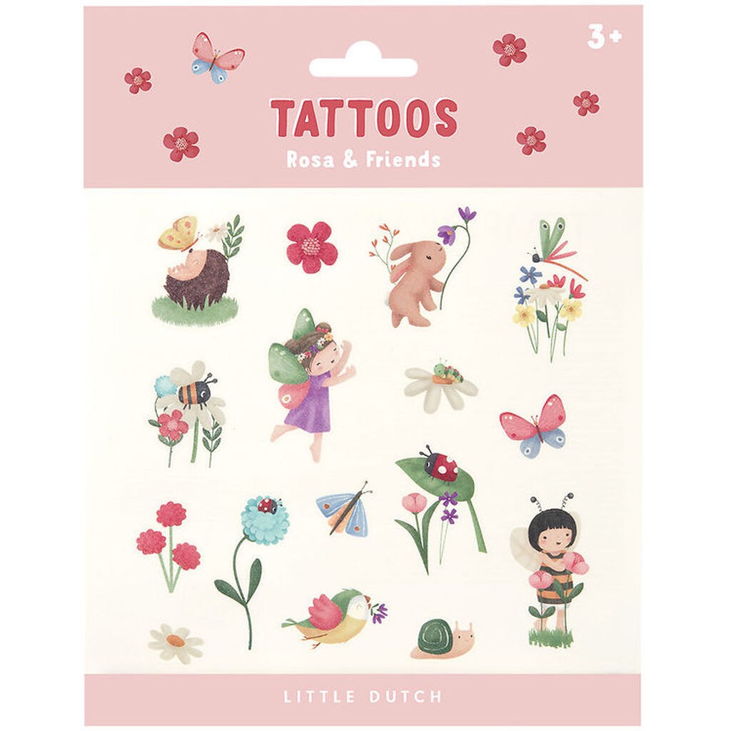 Little Dutch Tatoveringer - Rosa & Friends