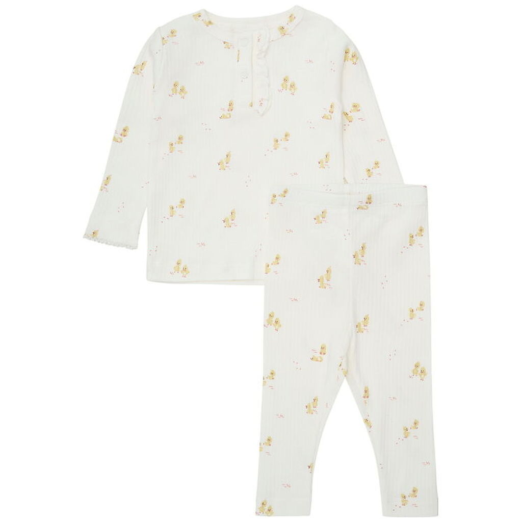 Minymo Nattøj - Marshmallow White