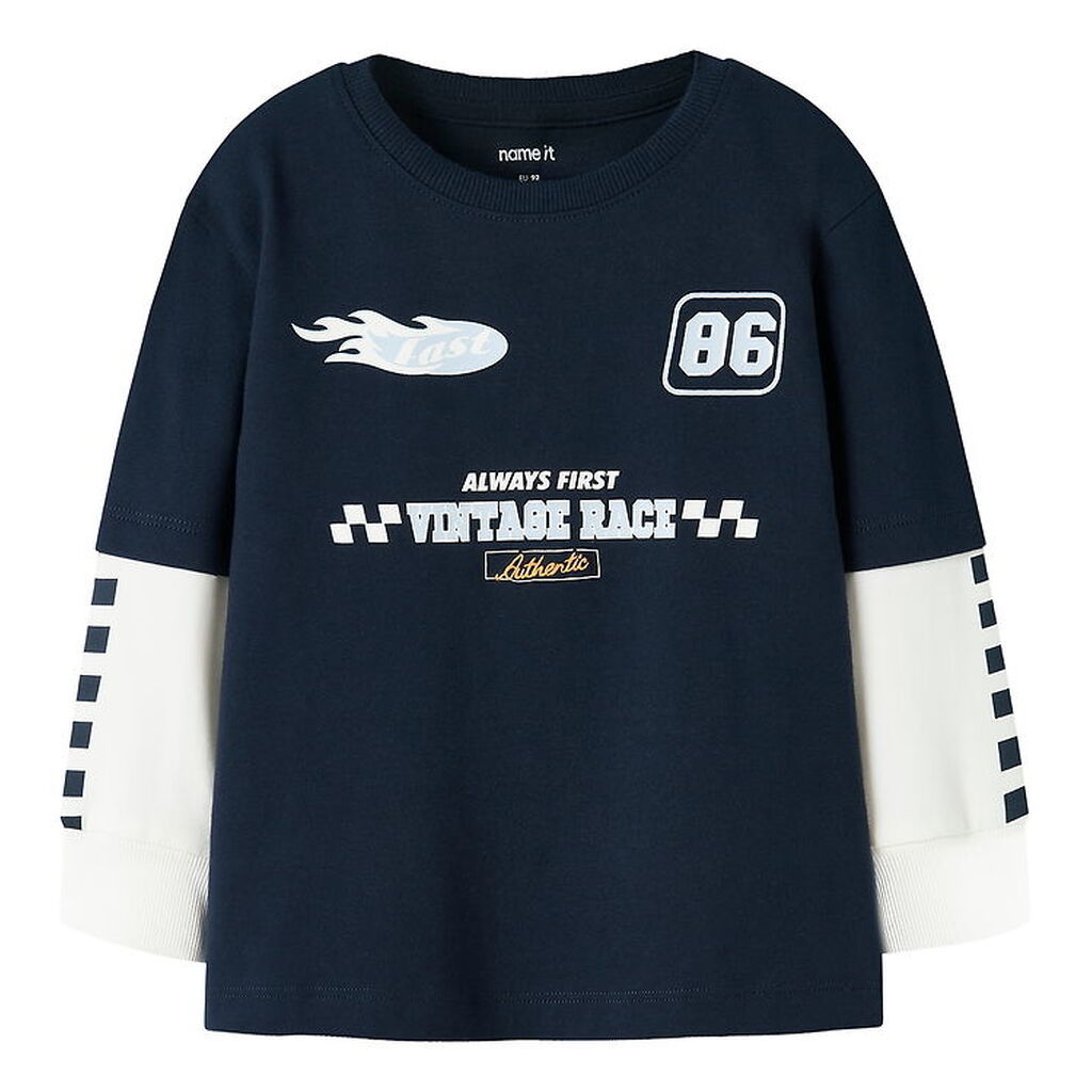 Name It Bluse - NmmRichael - Navy Blazer