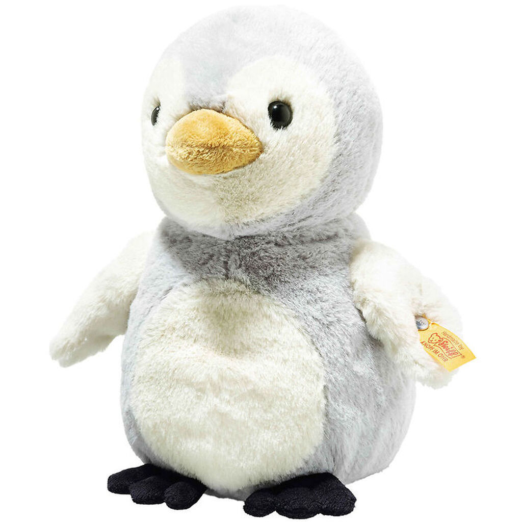 Steiff Bamse - 21cm - Lio Penguin - Lysegrå
