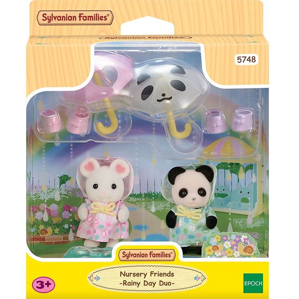 Sylvanian Families - Nursery Friends - Rainy Day Duo - 5748