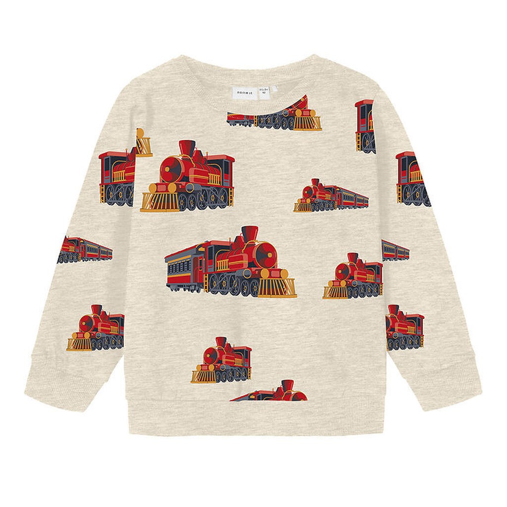 Name It Sweatshirt - NMMOrman - Peyote Melange