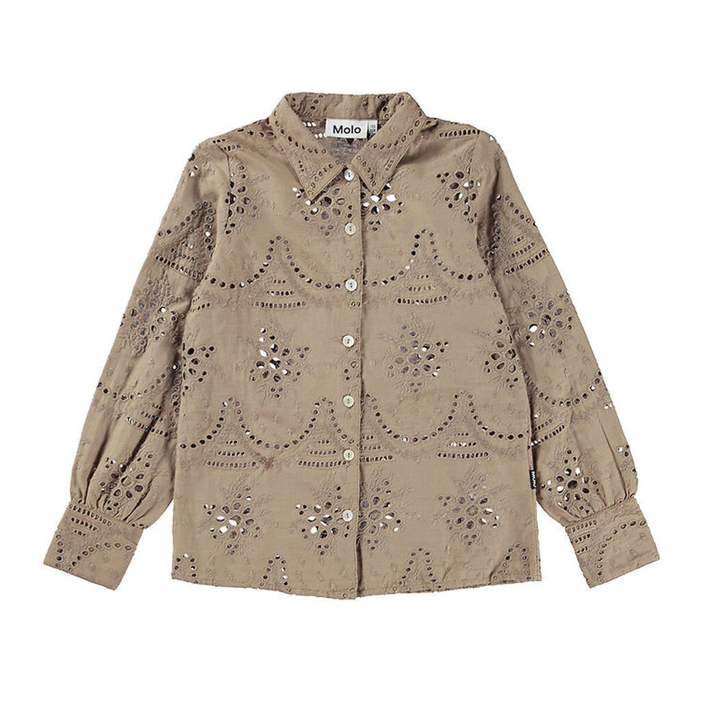 Molo Skjorte - Runa - Moth Grey