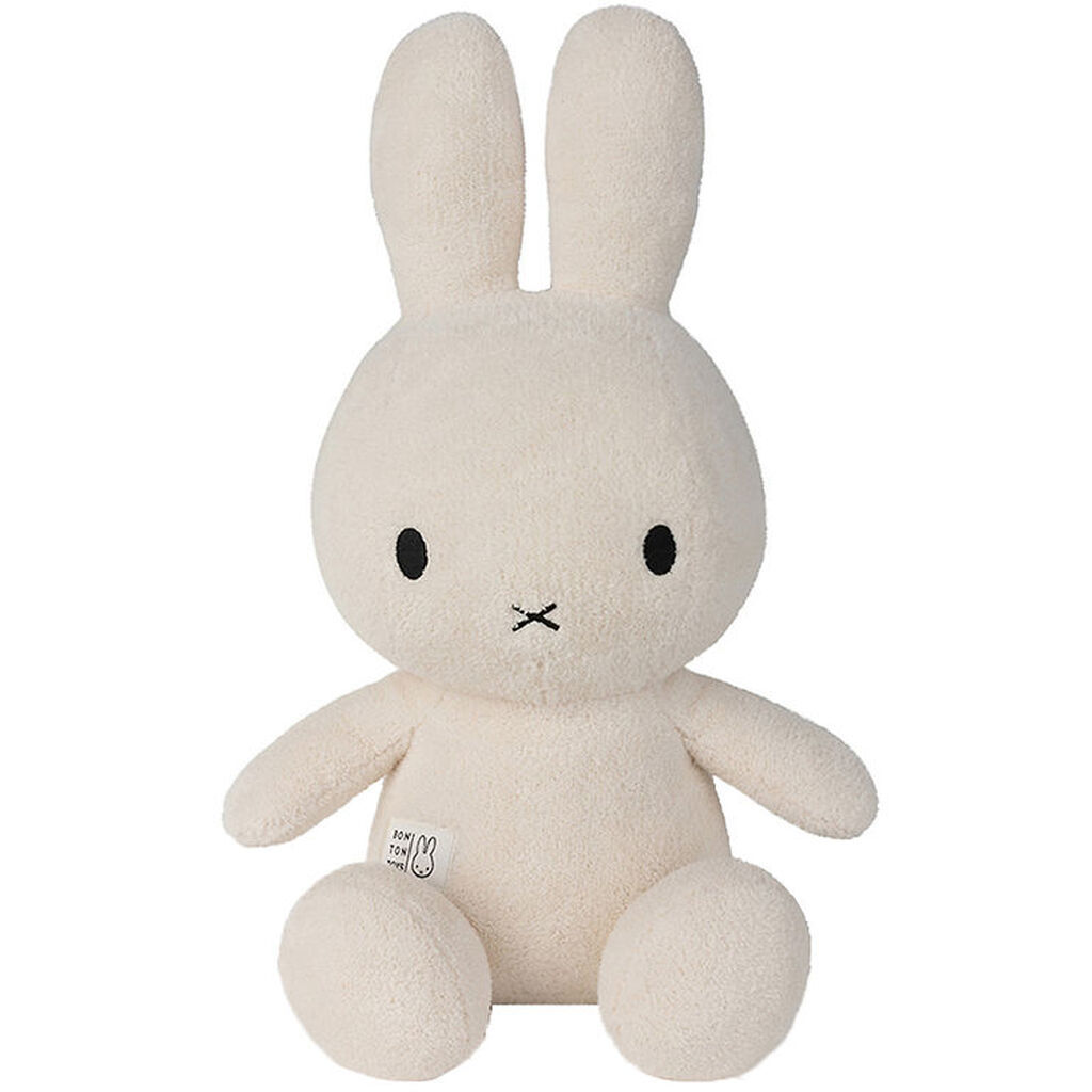 Bon Ton Toys Bamse - 50 cm - Miffy Sitting Terry - Cream