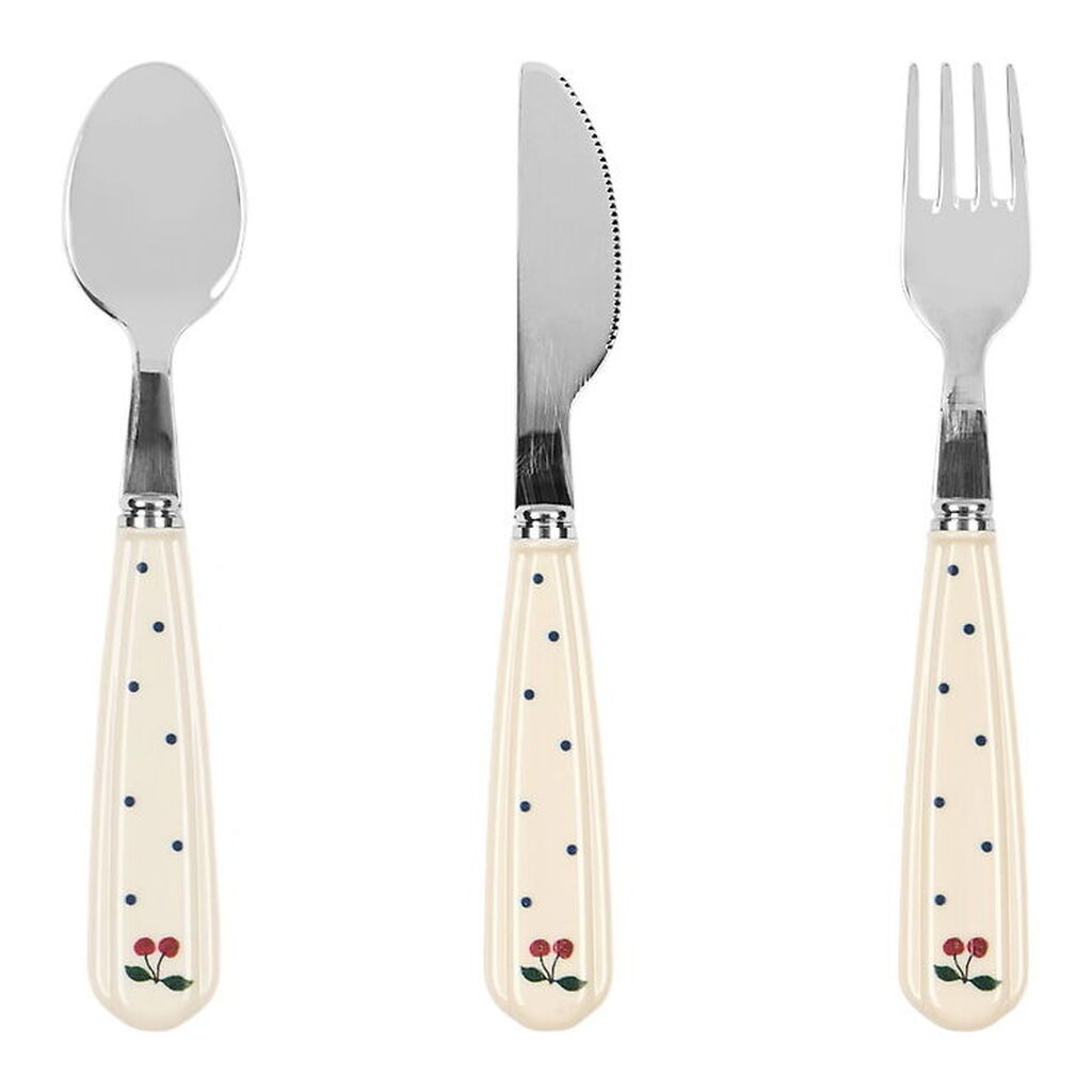 Konges Sløjd Børnebestik - Navy Dots