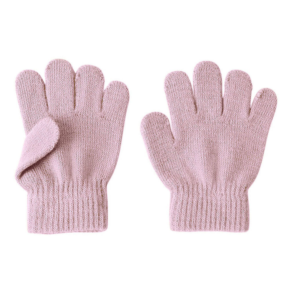 Name It Handsker - Strik - NmnMagic - Pale Mauve