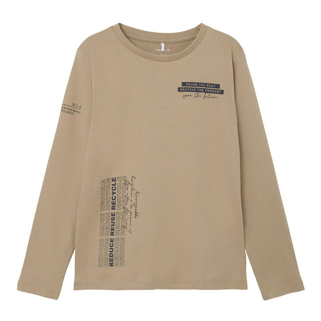 Name It Bluse - NkmPomensi - Pure Cashmere m. Print