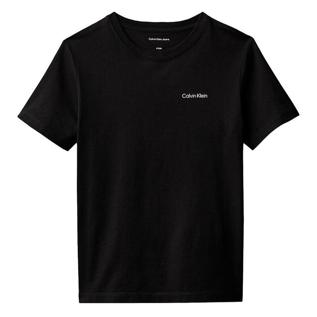Calvin Klein T-shirt - Chest Inst. Logo - CK Black