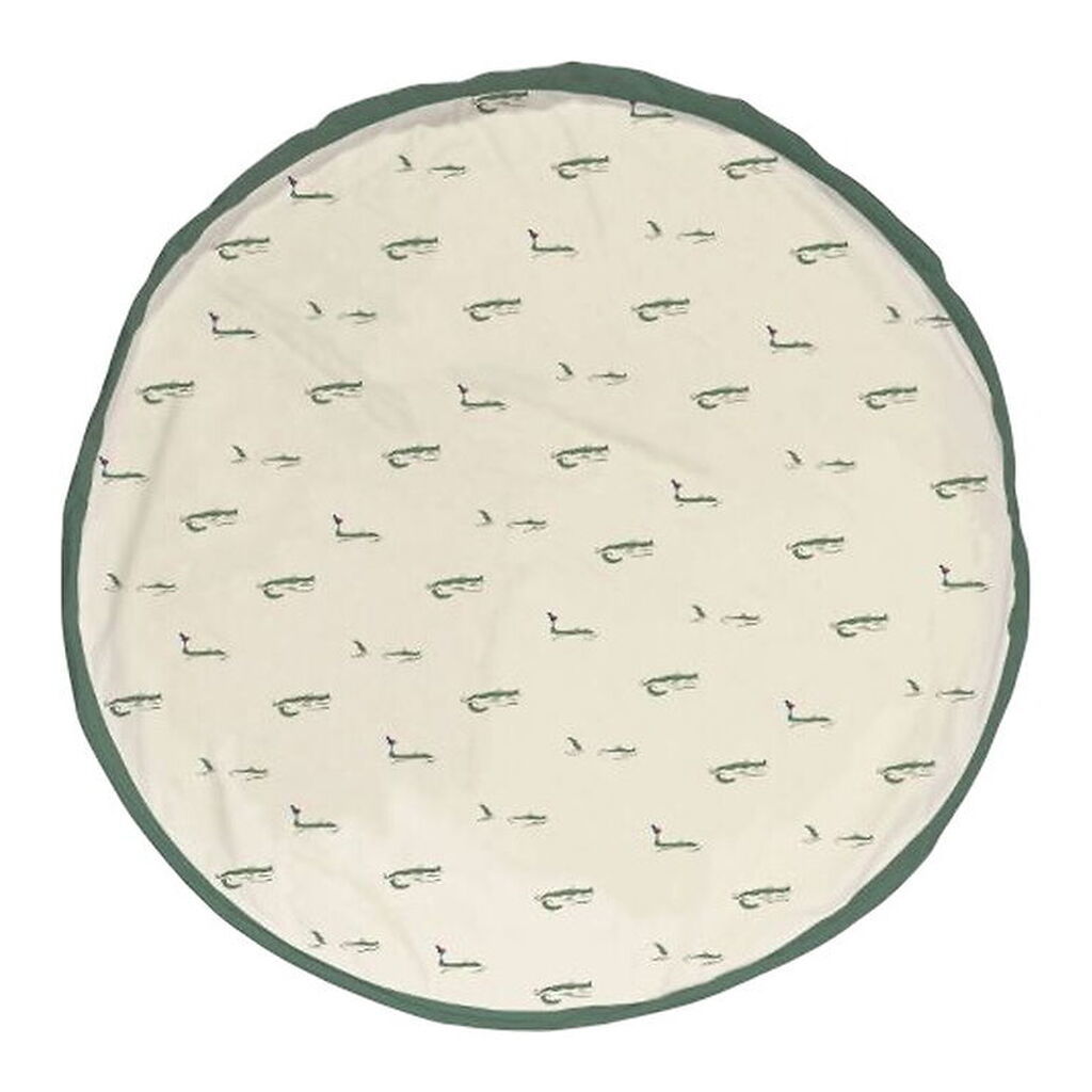 Play&Go Legetøjstæppe/Opbevaring - 140 cm - 2-i-1 - Crocodile