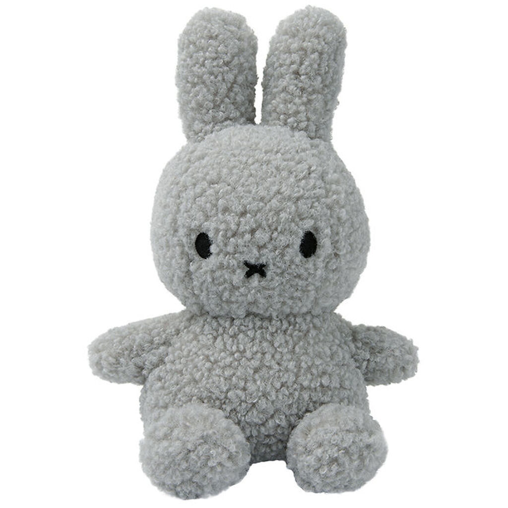 Bon Ton Toys Bamse - 23 cm - Miffy ECO Teddy - Light Grey