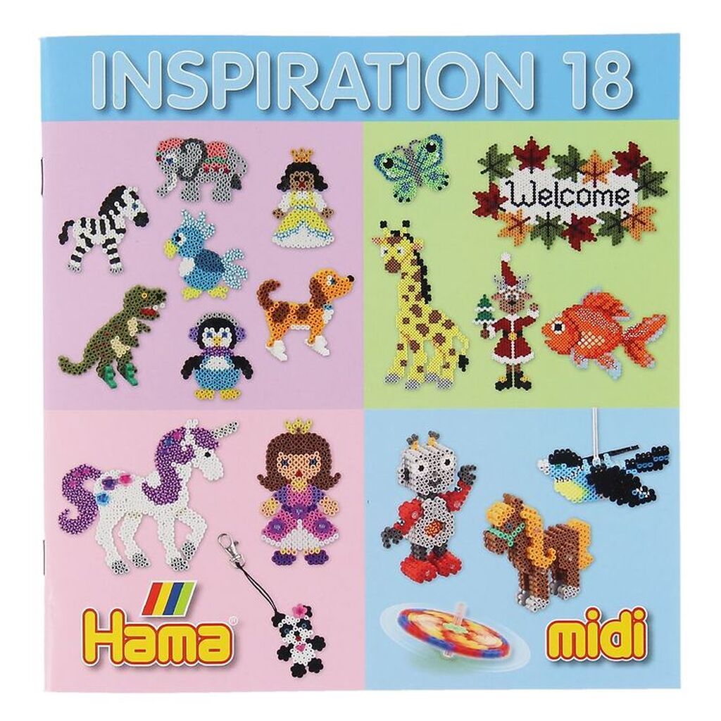 Hama Midi Inspirationsbog - Nr. 18