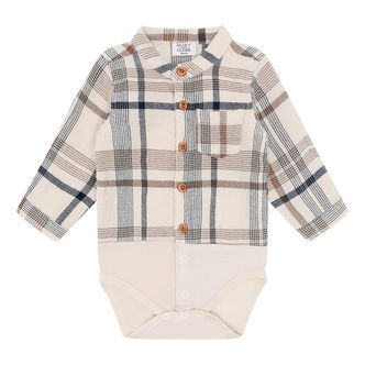 Hust and Claire Skjortebody l/æ - HCBertil - Kit m. Tern