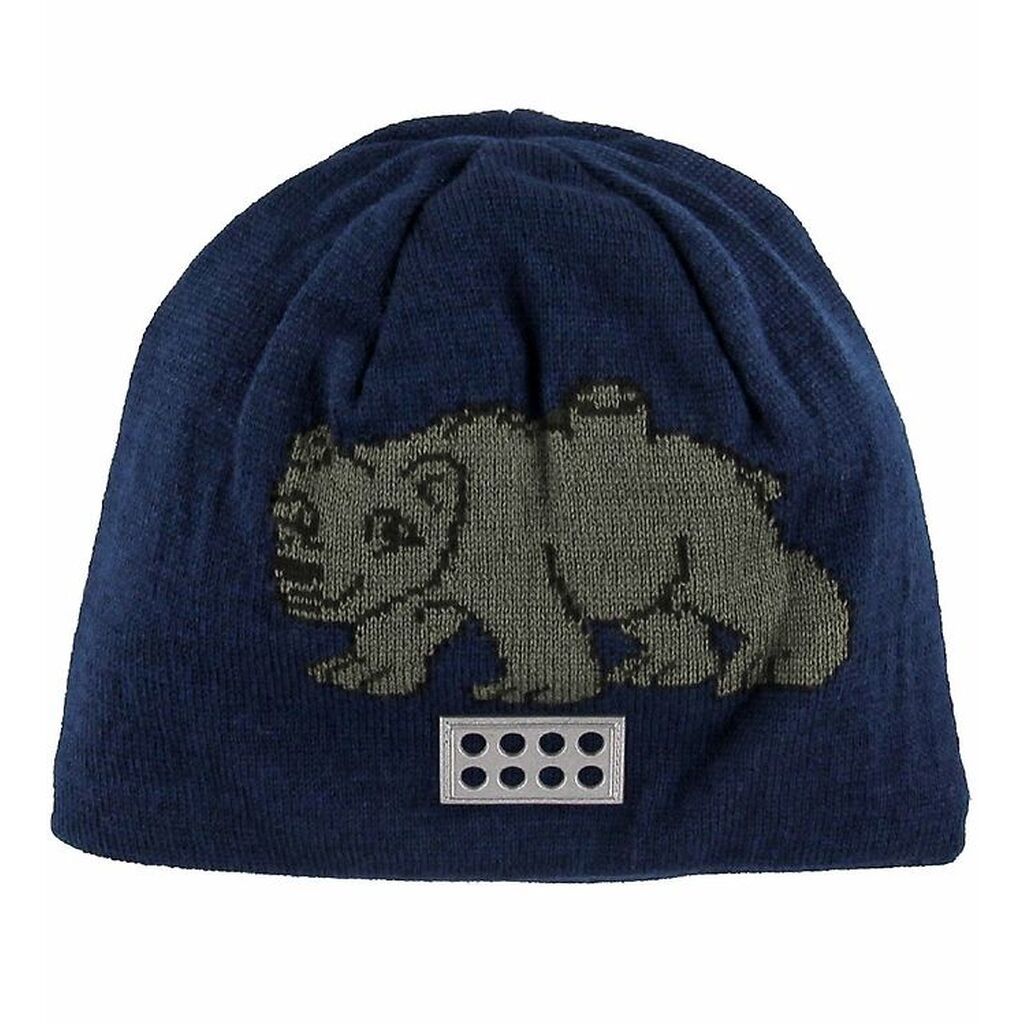 LEGOÂ® Duplo Hue - Uld/Bomuld - LWAustin - Navy m. Isbjørn