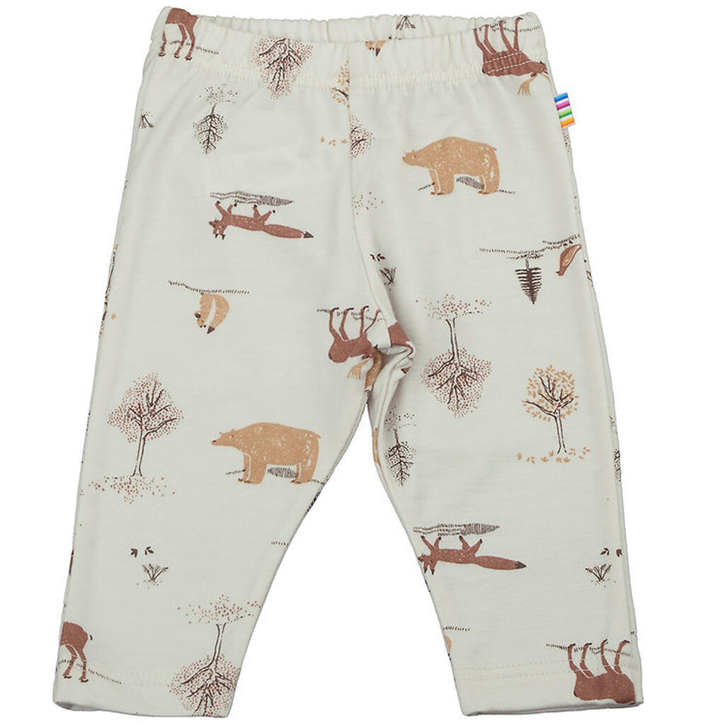 Joha Leggings - Uld - Creme