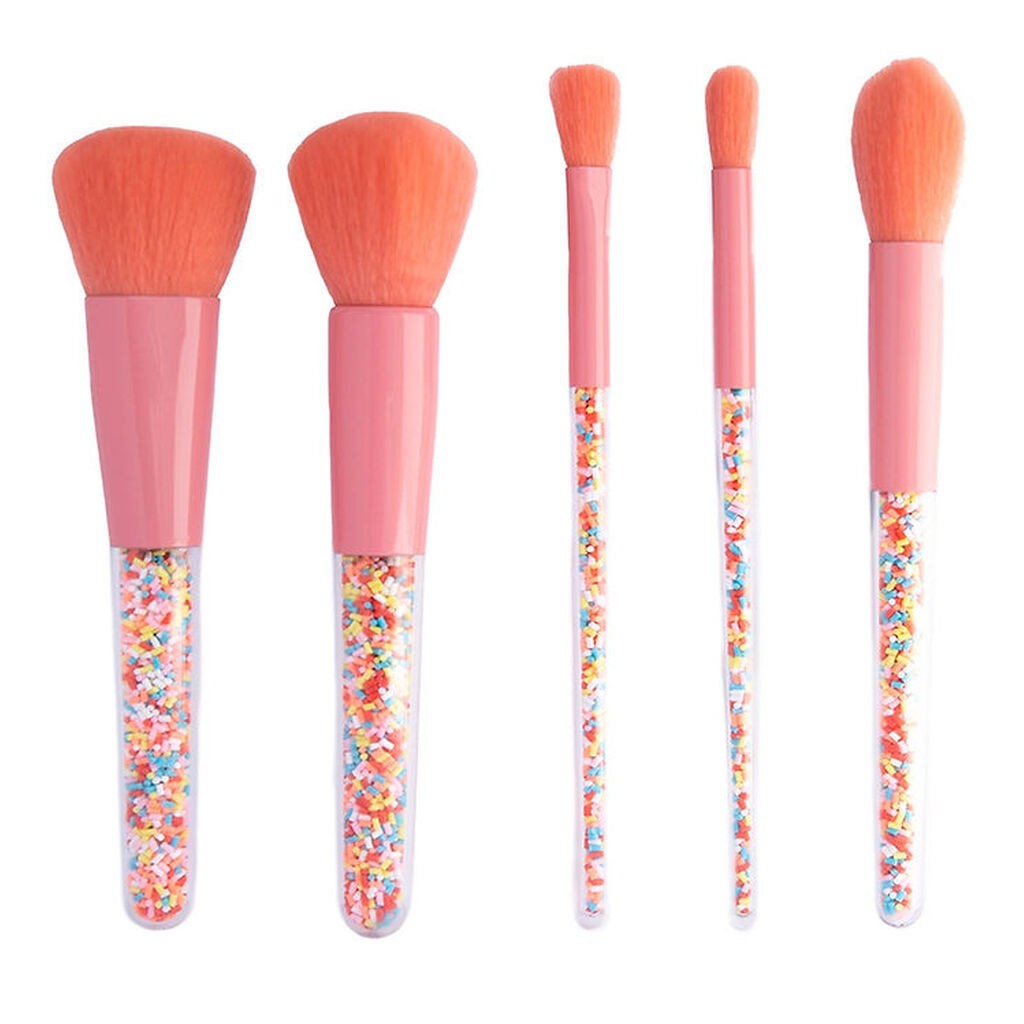 Oh Flossy Makeup-børster - 5 stk. - Sprinkle
