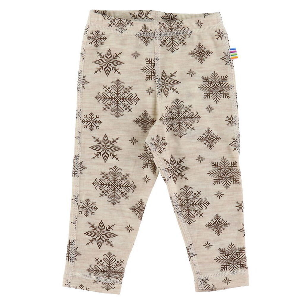 Joha Leggings - Uld - Beige