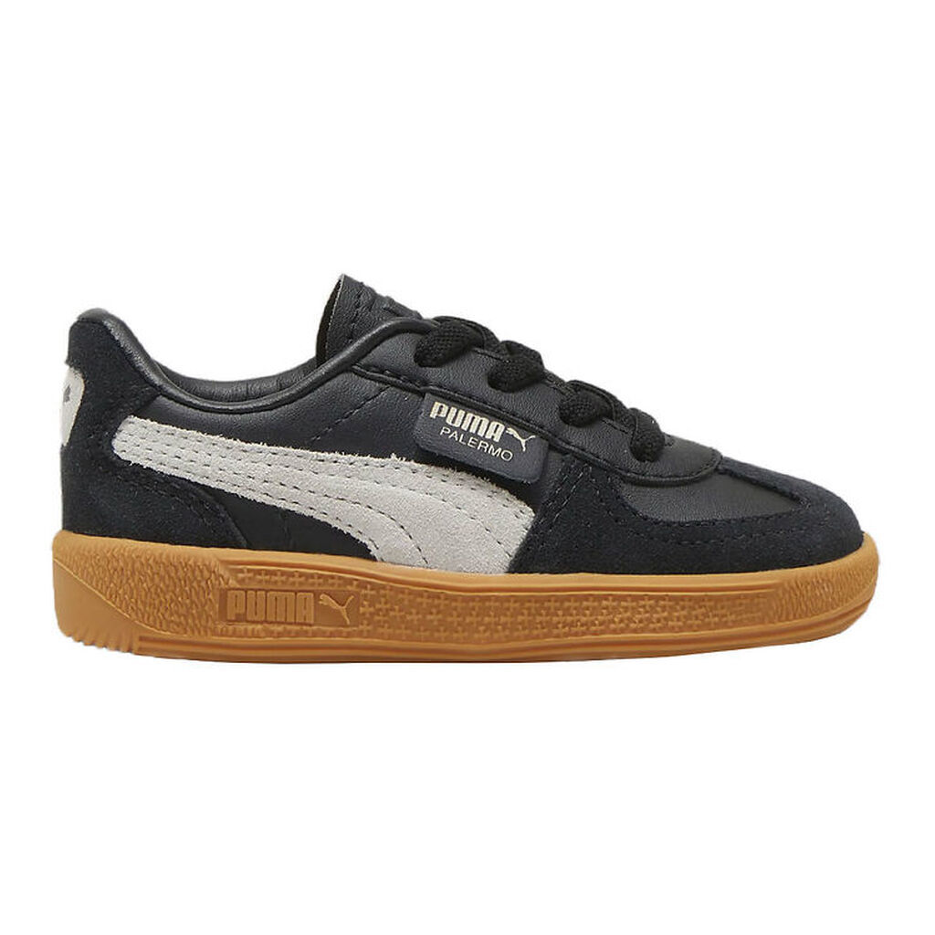 Puma Sko - Palermo Lth AC Inf - Sort/Feather Gray