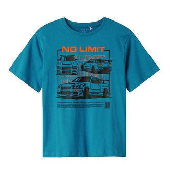 Name It T-shirt - NkmBennibo - Fjord Blue