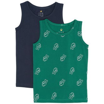 The New Undertrøje - 2-pak - Navy Blazer