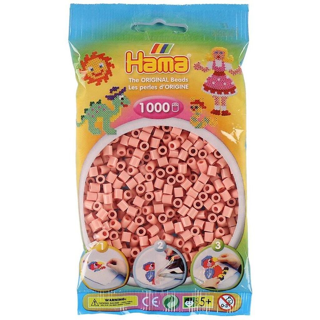Hama Midi Perler - 1000 stk. - 26 Mat Rosa