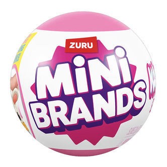 5 Surprise Kugle m. Overraskelse - Mini Brands - Kawaii
