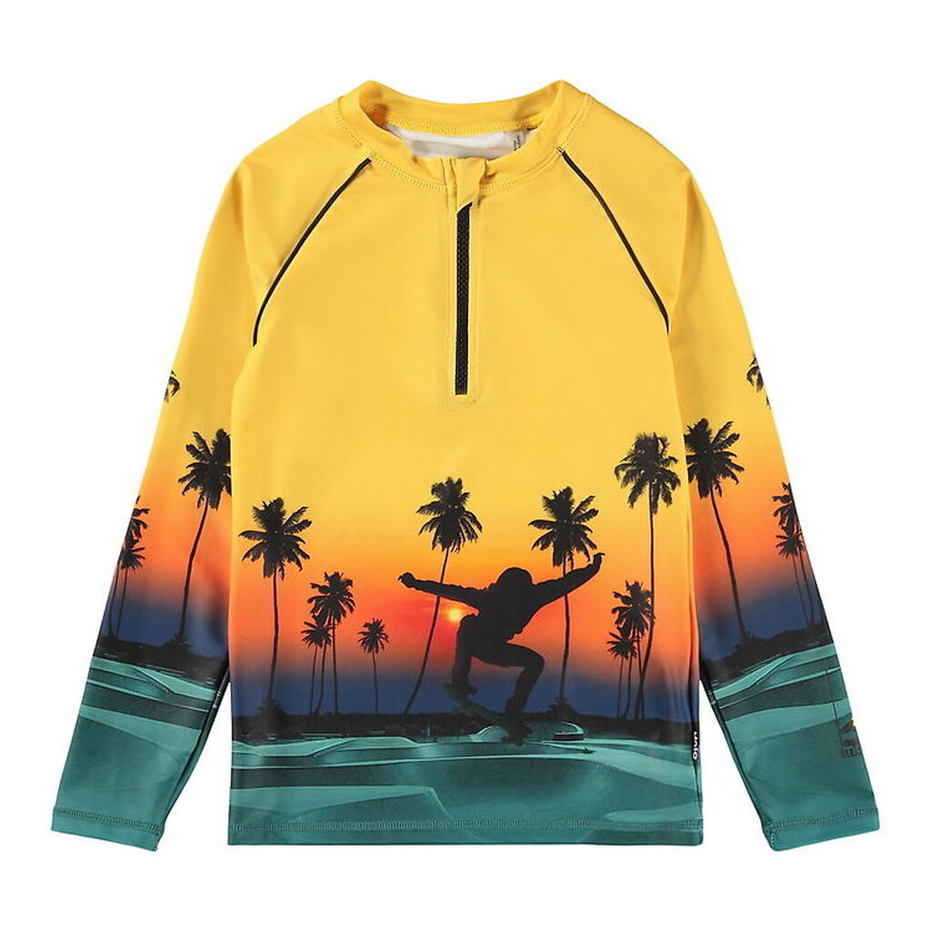 Molo Badebluse - UV50+ - Noble - Sunset Skate