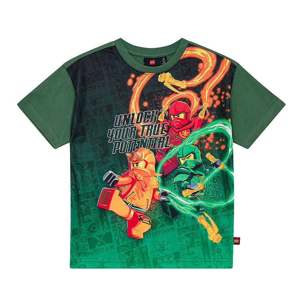 LEGOÂ® Ninjago T-shirt - LWTaffy - Grøn