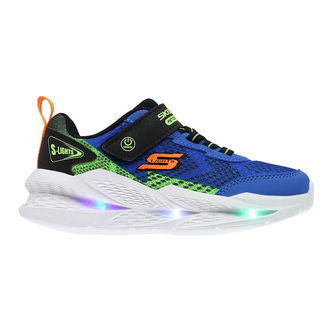 Skechers Sko m. Lys - Meteor Lights - Blue/ Black