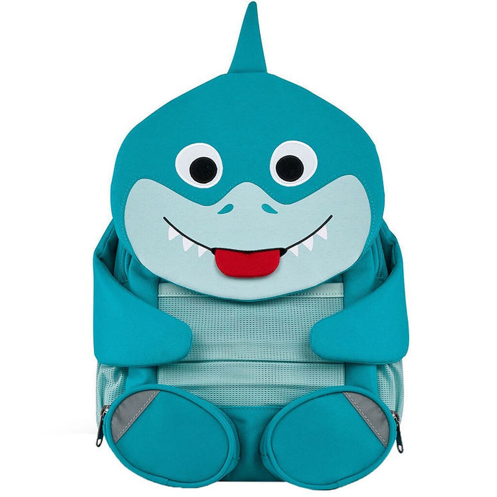 Affenzahn Rygsæk - Stor - Friend Shark - Blå