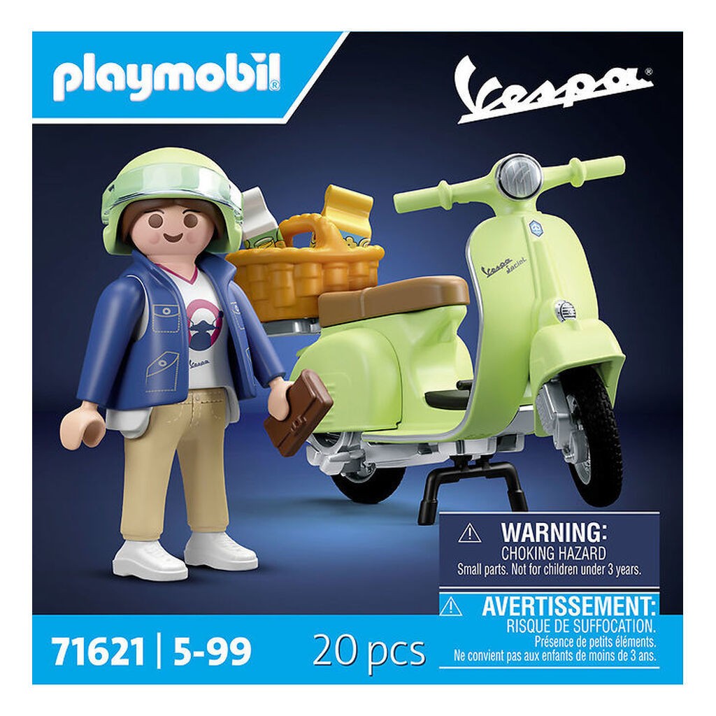 Playmobil Vespa - 1969 Vespa 150 Grøn - 71621 - 20 Dele
