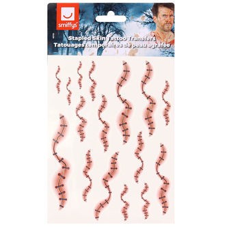 Smiffys Tatoveringer - 16 Stk. - Stapled Skin