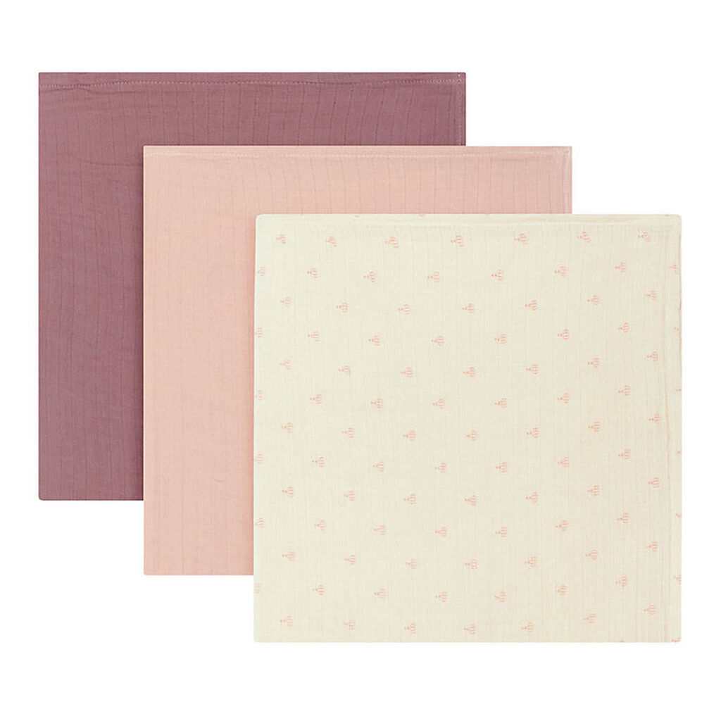 Lil Atelier Stofbleer - 3-pak - NbnFergie - Turtledove/Nostalgia