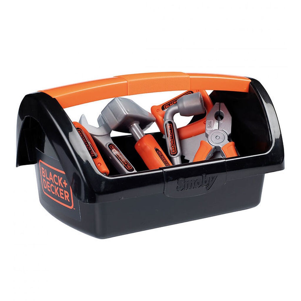 Black & Decker Legetøj - Værktøjskasse - 6 Dele