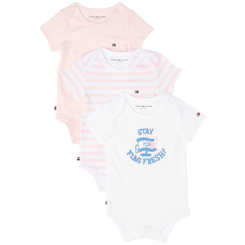 Tommy Hilfiger Gaveæske - Body k/æ - 3-pak - Precious Pink