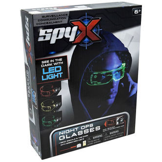 SpyX Natmissionsbriller - LED lys