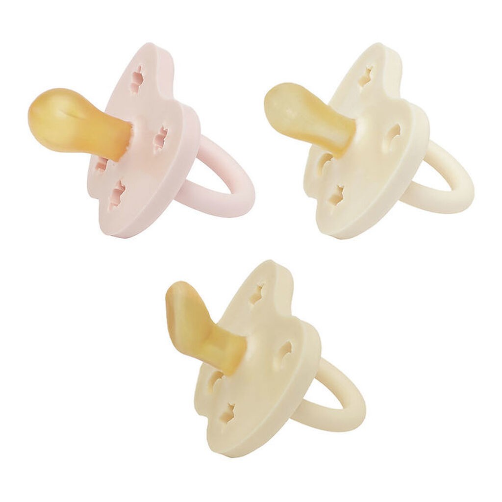 Hevea Sutter - 0-3 mdr - 3-pak - Naturgummi - Girl Mix
