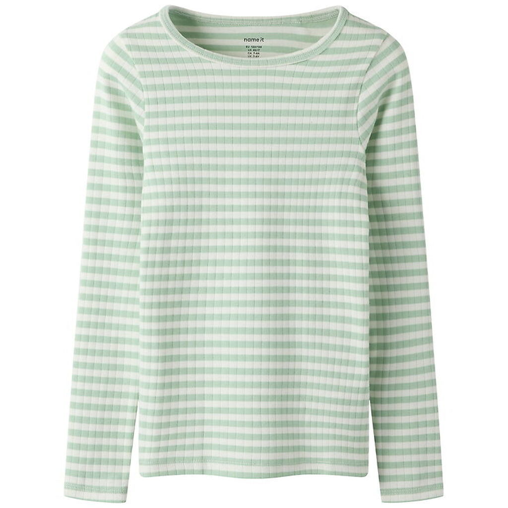 Name It Bluse - Noos - NkfSuraja - Aqua Foam/W. Cloud Dancer