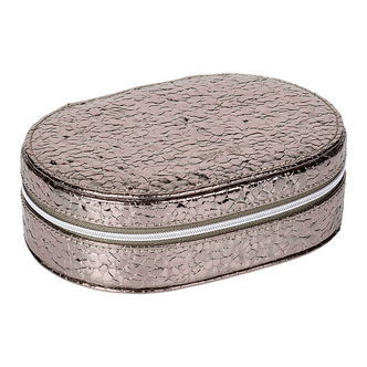DAY ET Smykkeskrin - Disco Jewelry Zip Oval B - Gunmetal