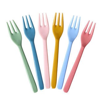 Rice Gafler - Melamin - 6-pak - All You Need Is Love