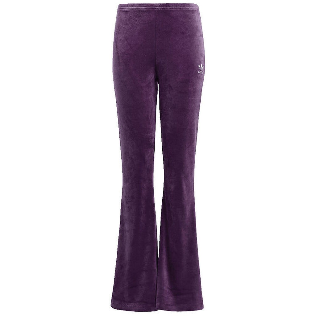 adidas Originals Velourbukser - Aurora Plum/Hvid