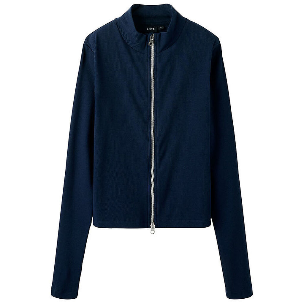 LMTD Cardigan - Rib - NlfHinaja - Navy Blazer