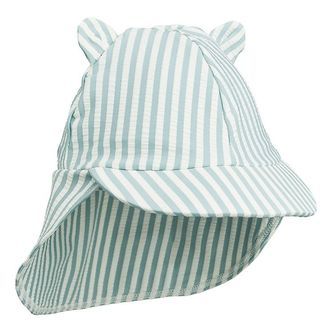 Liewood Badehat - Senia - UV40+ - Sea Blue/White