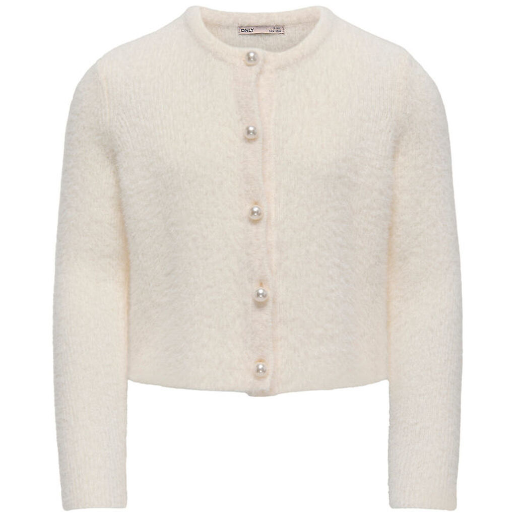 Kids Only Cardigan - Noos - Strik - KogPiumo - Cloud Dancer