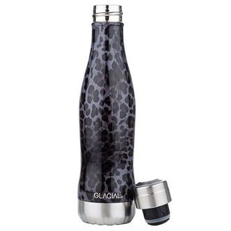 Glacial Termoflaske - 400 mL - Black Leopard