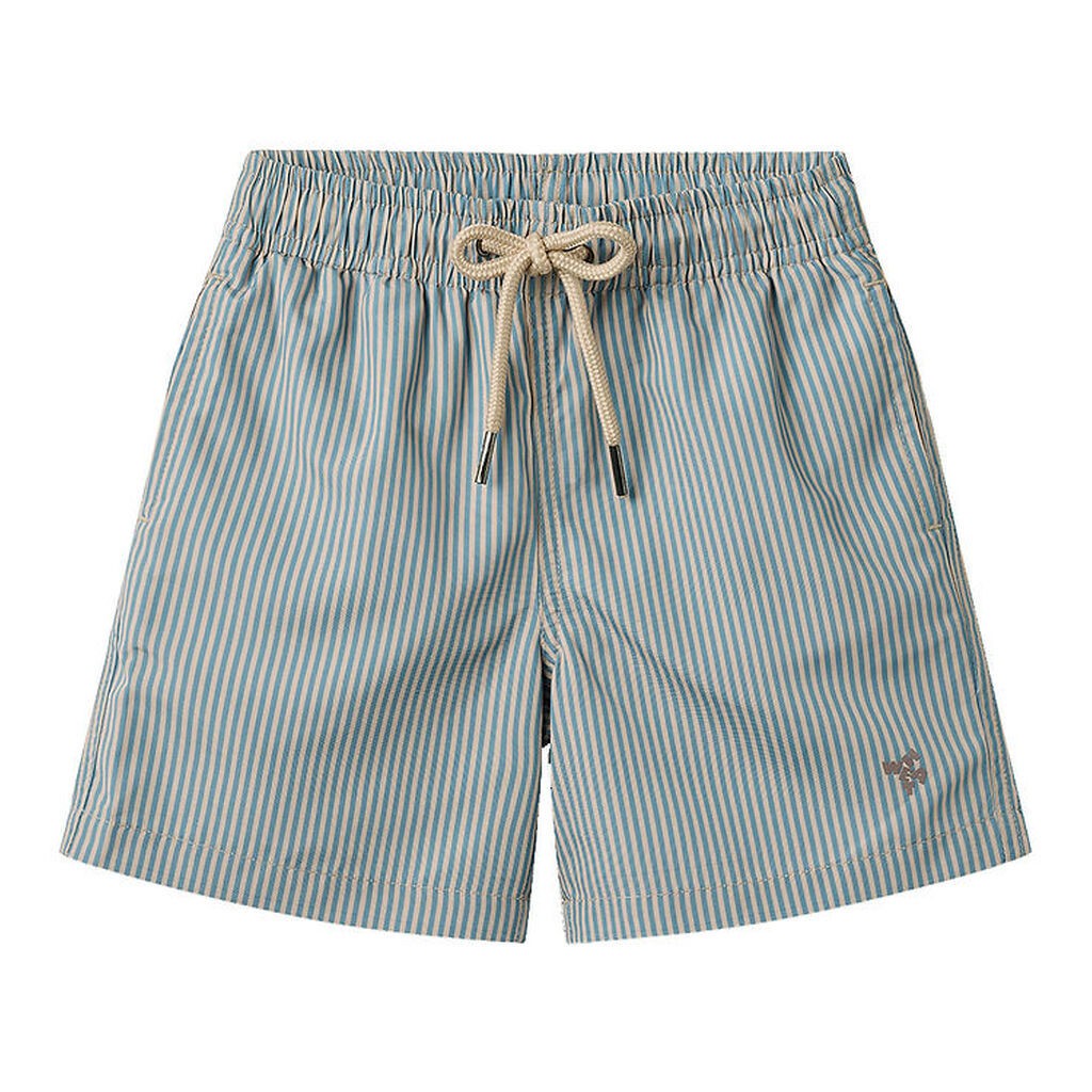 Wheat Badeshorts - Hansi - Blue Swim Stripe