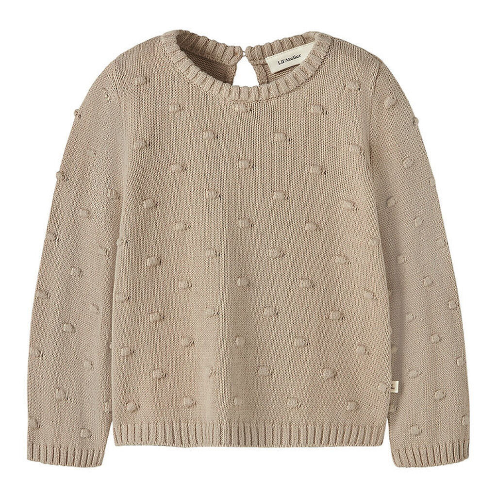 Lil' Atelier Bluse - Strik - NmnGable - Oxford Tan