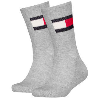 Tommy Hilfiger Strømper - 2-pak - Grey Melange