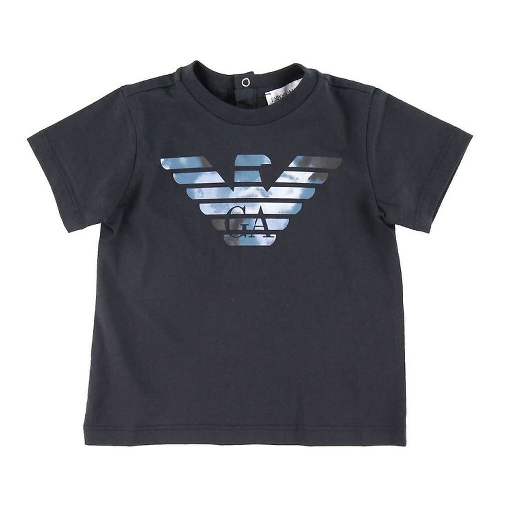 Emporio Armani T-shirt - Navy m. Logo