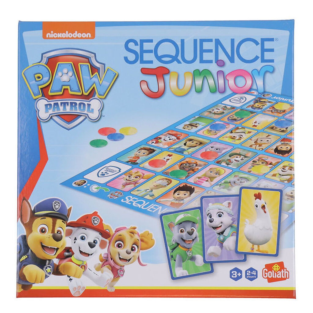 Sequence Brætspil - Sequence Junior Paw Patrol Nordic