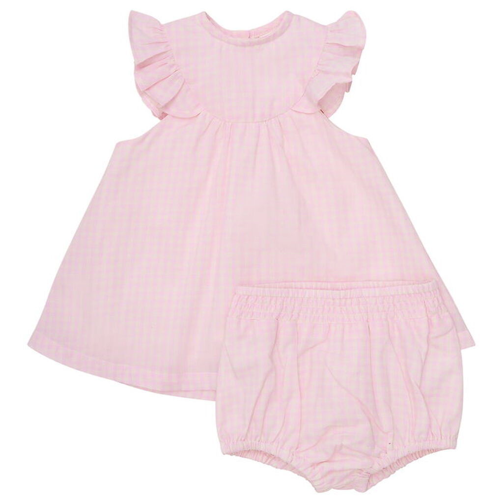 Minymo Kjole m. Bloomers - Light Rose